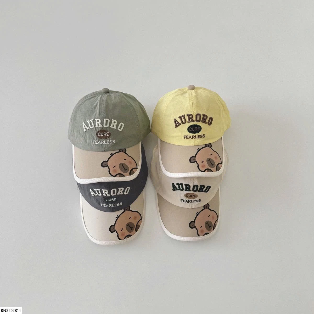 MŨ LƯỠI TRAI CAPYBARA