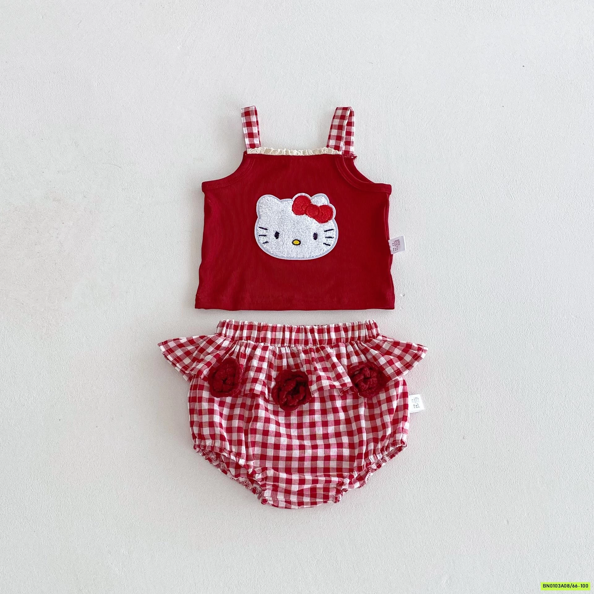 COUPLE ĐỎ 2 DÂY KITTY NHÍ