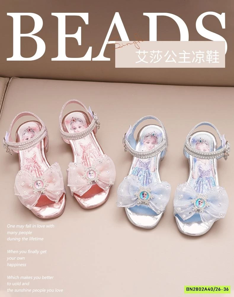 SANDAL ELSA NƠ QUAI ĐÁ