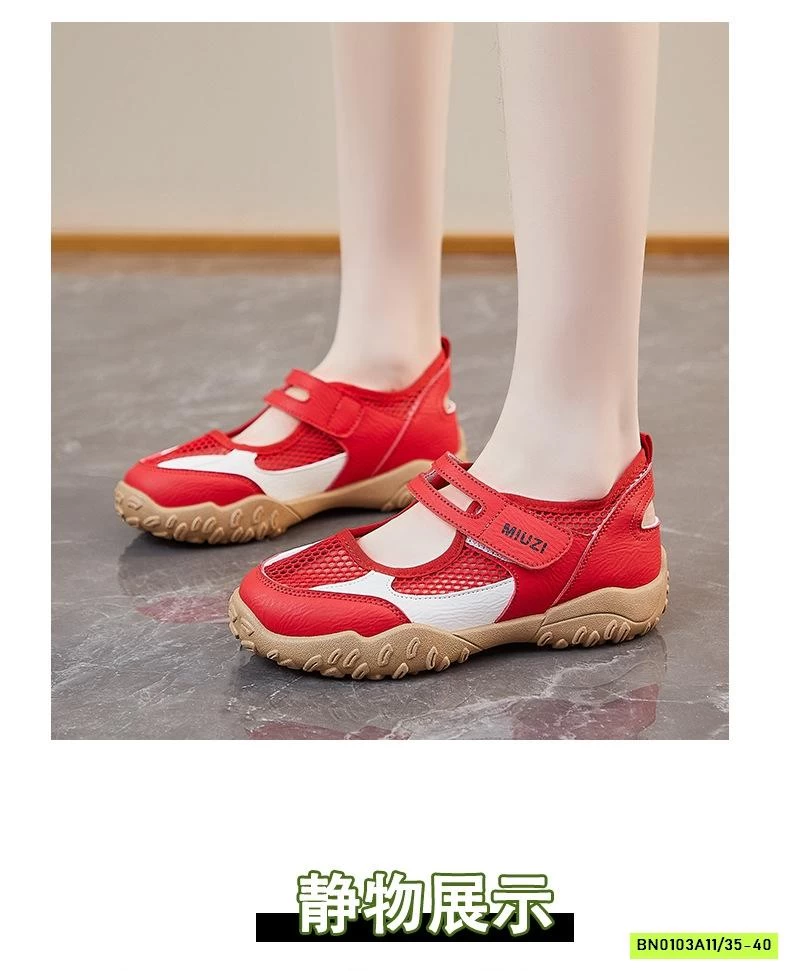 GIÀY LƯỚI THÔNG HƠI QUAI DÁN NỮ