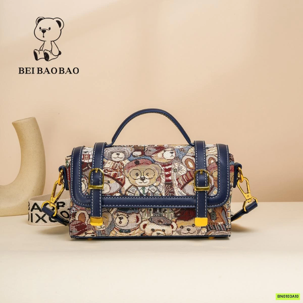 TÚI ĐEO CHÉO GẤU BEIBAOABO