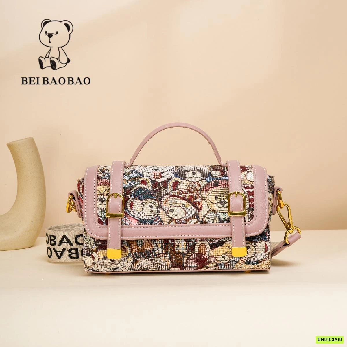 TÚI ĐEO CHÉO GẤU BEIBAOABO