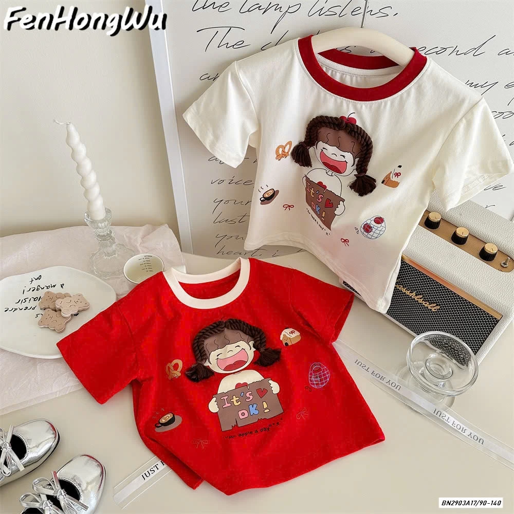 ÁO THUN BÉ GÁI DỄ THƯƠNG