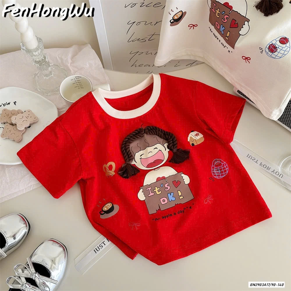 ÁO THUN BÉ GÁI DỄ THƯƠNG