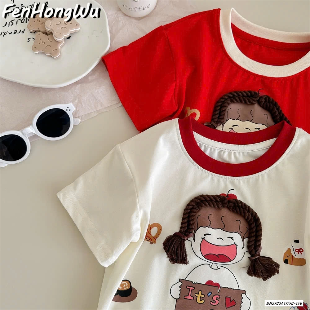 ÁO THUN BÉ GÁI DỄ THƯƠNG