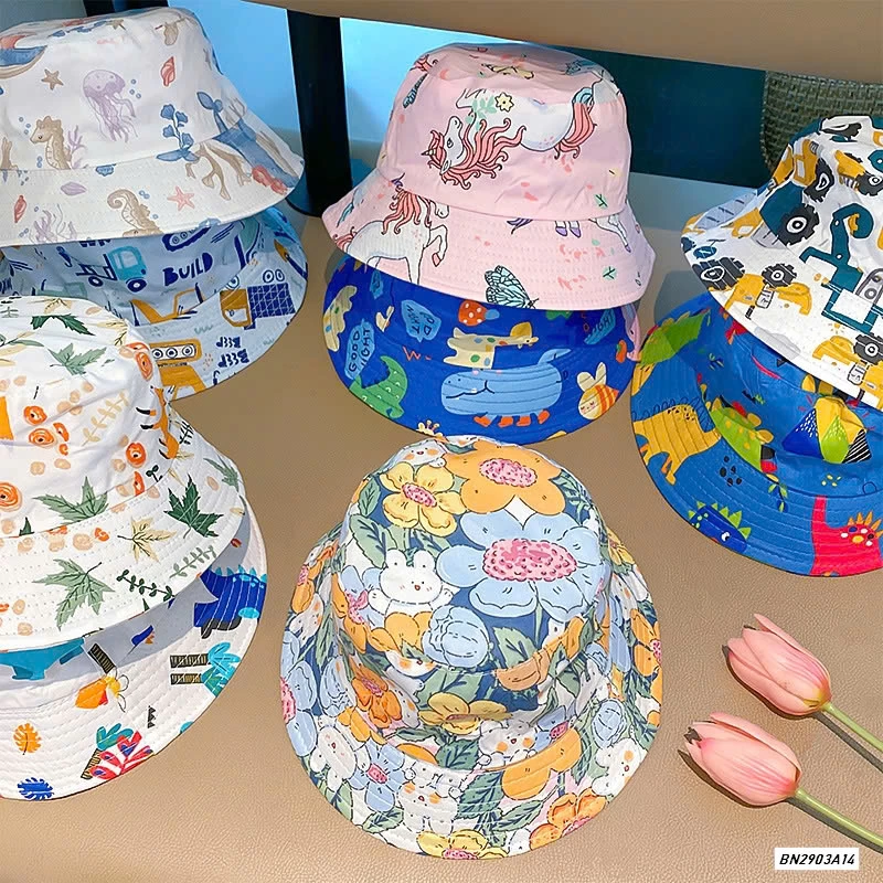 MŨ BÈO HỌA TIẾT DỄ THƯƠNG