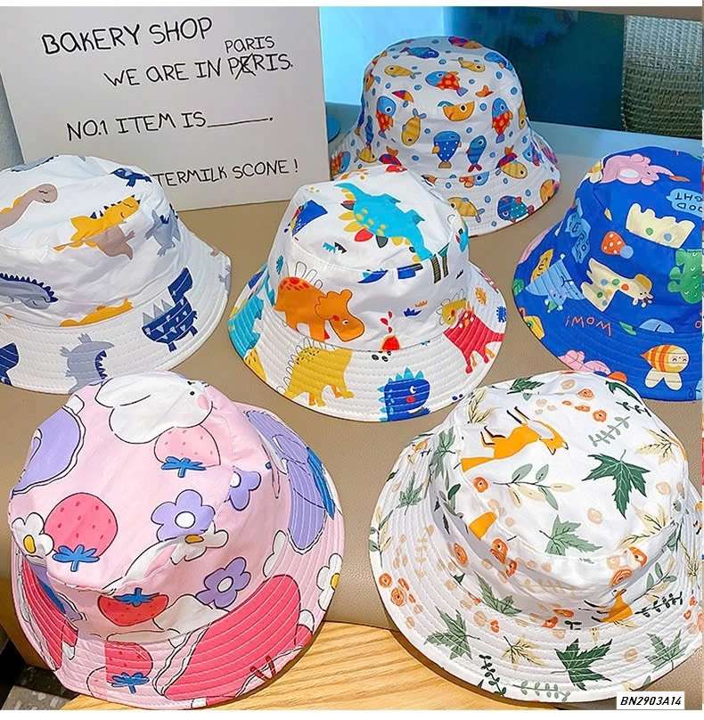 MŨ BÈO HỌA TIẾT DỄ THƯƠNG