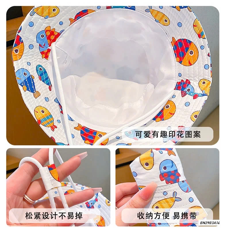 MŨ BÈO HỌA TIẾT DỄ THƯƠNG