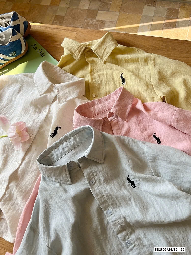 SÉT SƠ MI ĐŨI LOGO 25B026 AMBB