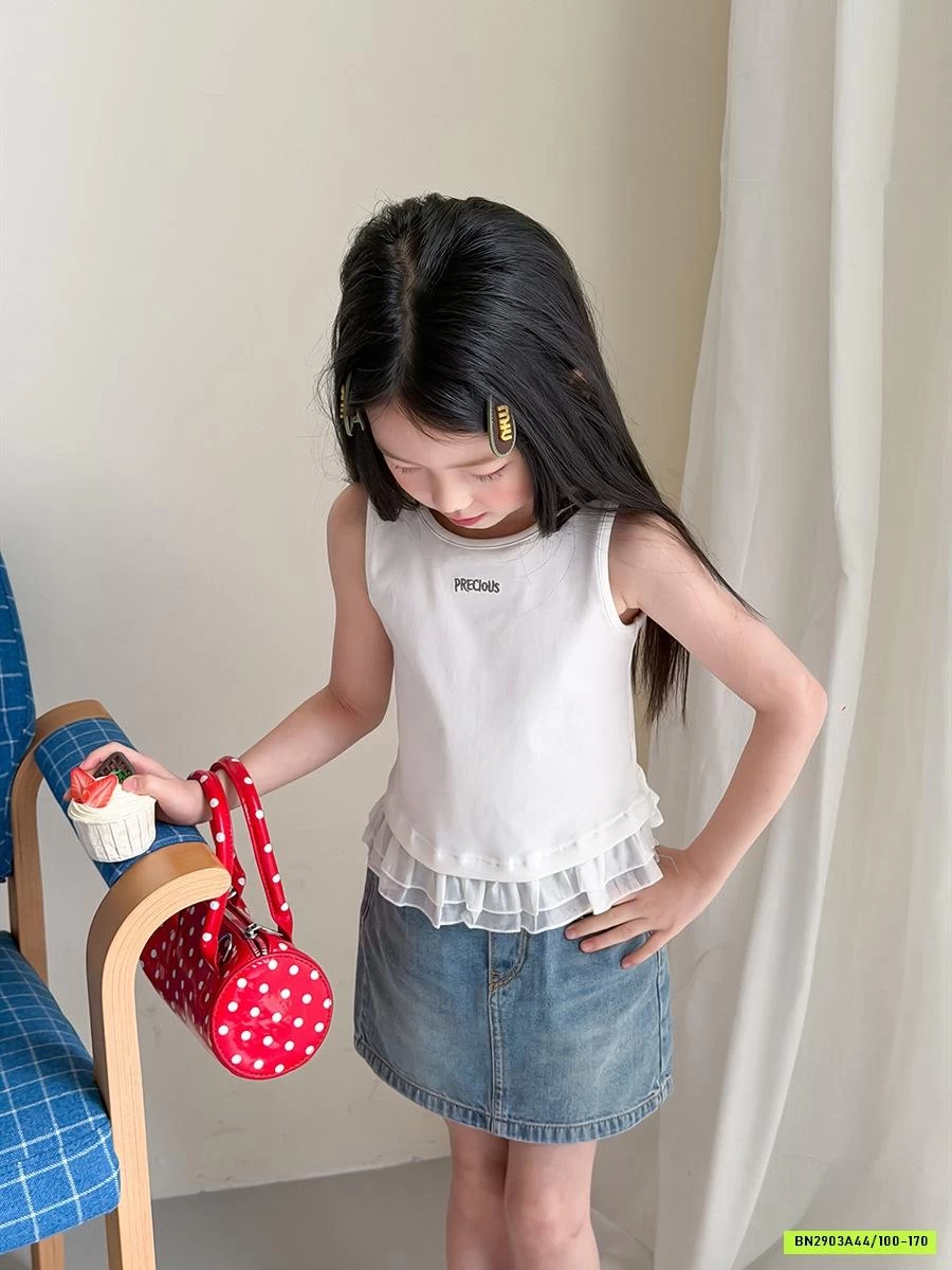 ÁO SÁT NÁCH VIỀN REN 26A054 AMBB