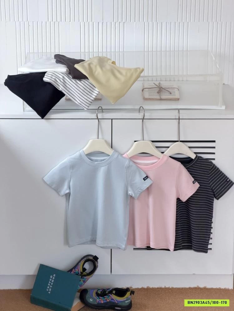 ÁO THUN CỔ TRÒN BASIC 26A195 AMBB