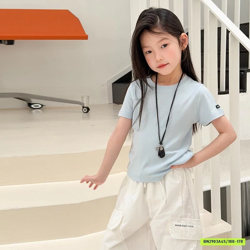 ÁO THUN CỔ TRÒN BASIC 26A195 AMBB