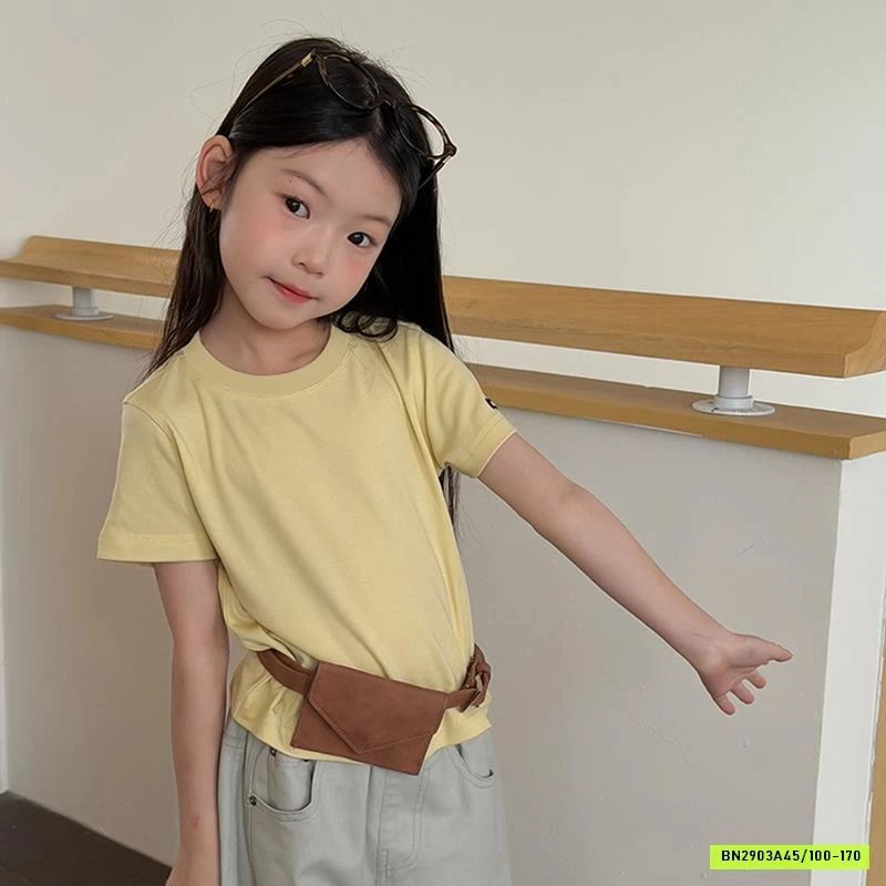 ÁO THUN CỔ TRÒN BASIC 26A195 AMBB