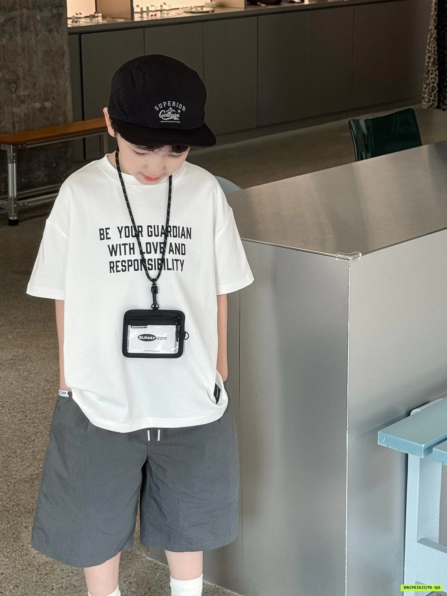 THUN CỔ TRÒN CHỮ NHỎ AOAOKIDS