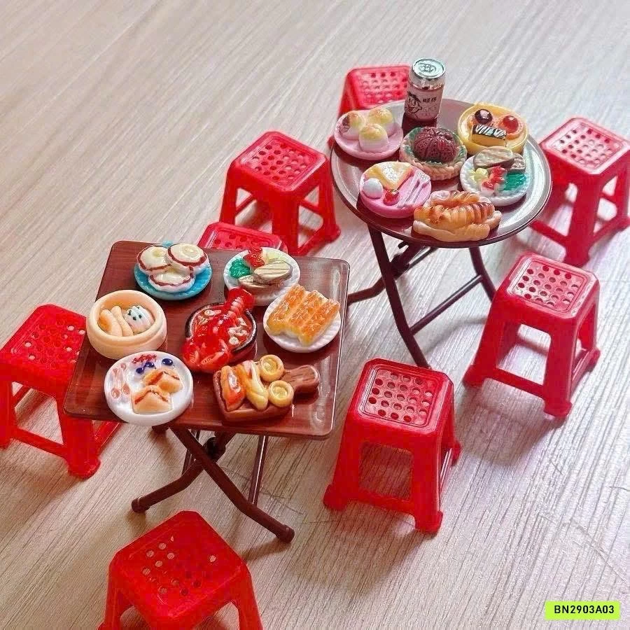 BỘ ĐỒ CHƠI QUÁN ĂN 28 CHI TIẾT