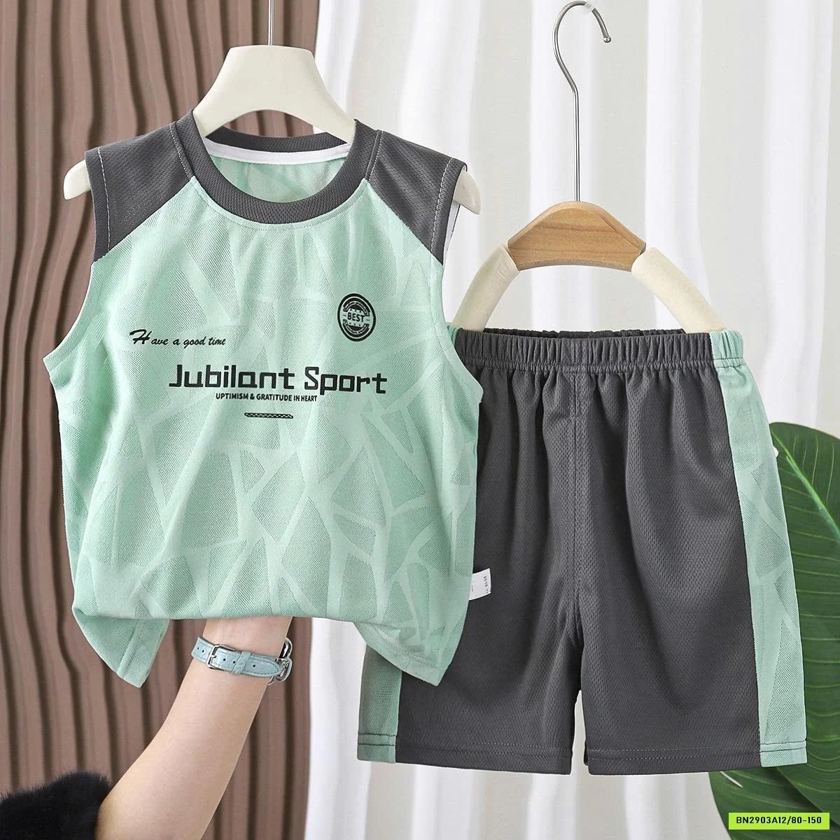 BỘ SÁT NÁCH THỂ THAO CHO BÉ TRAI