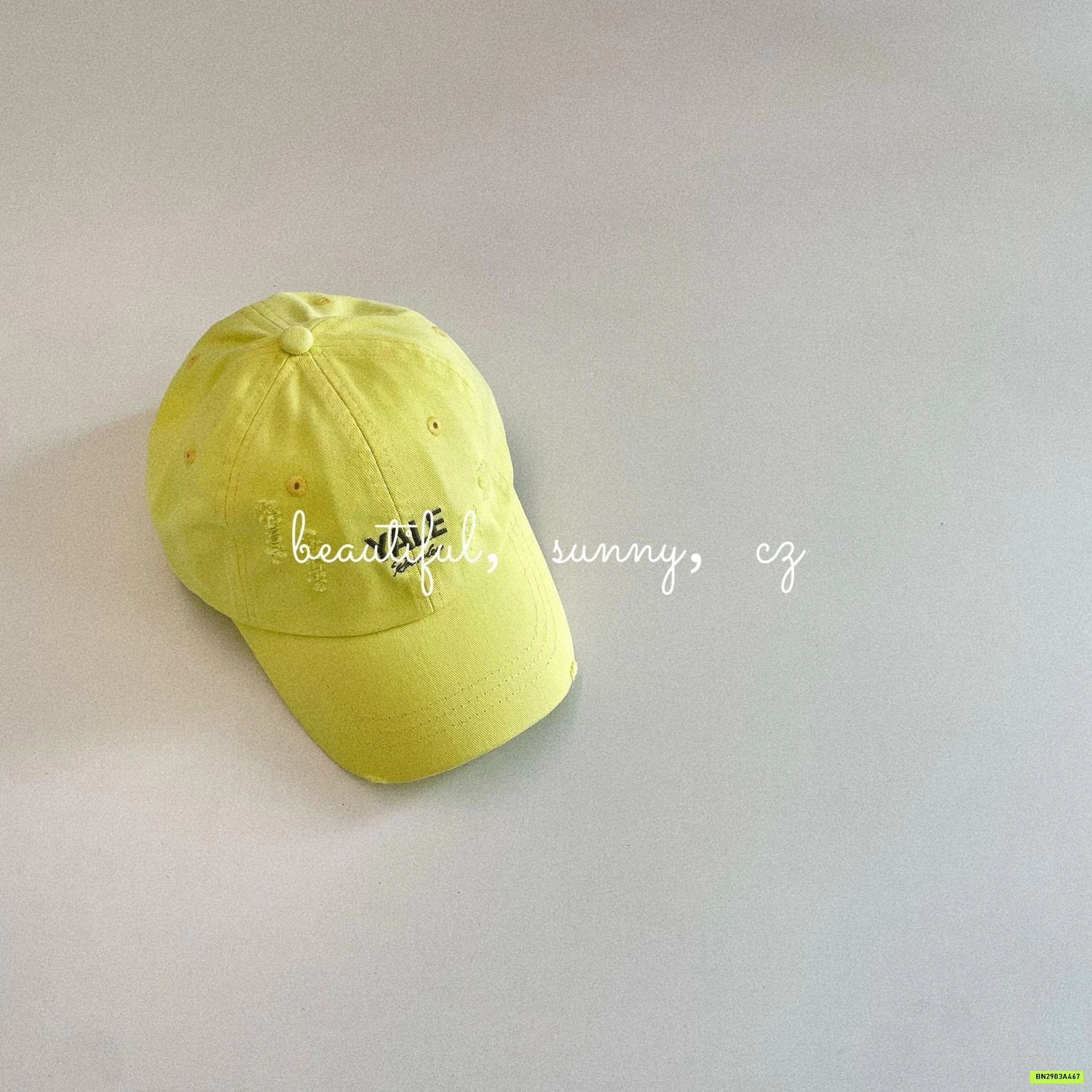 MŨ KẾT THÊU CHỮ YALE