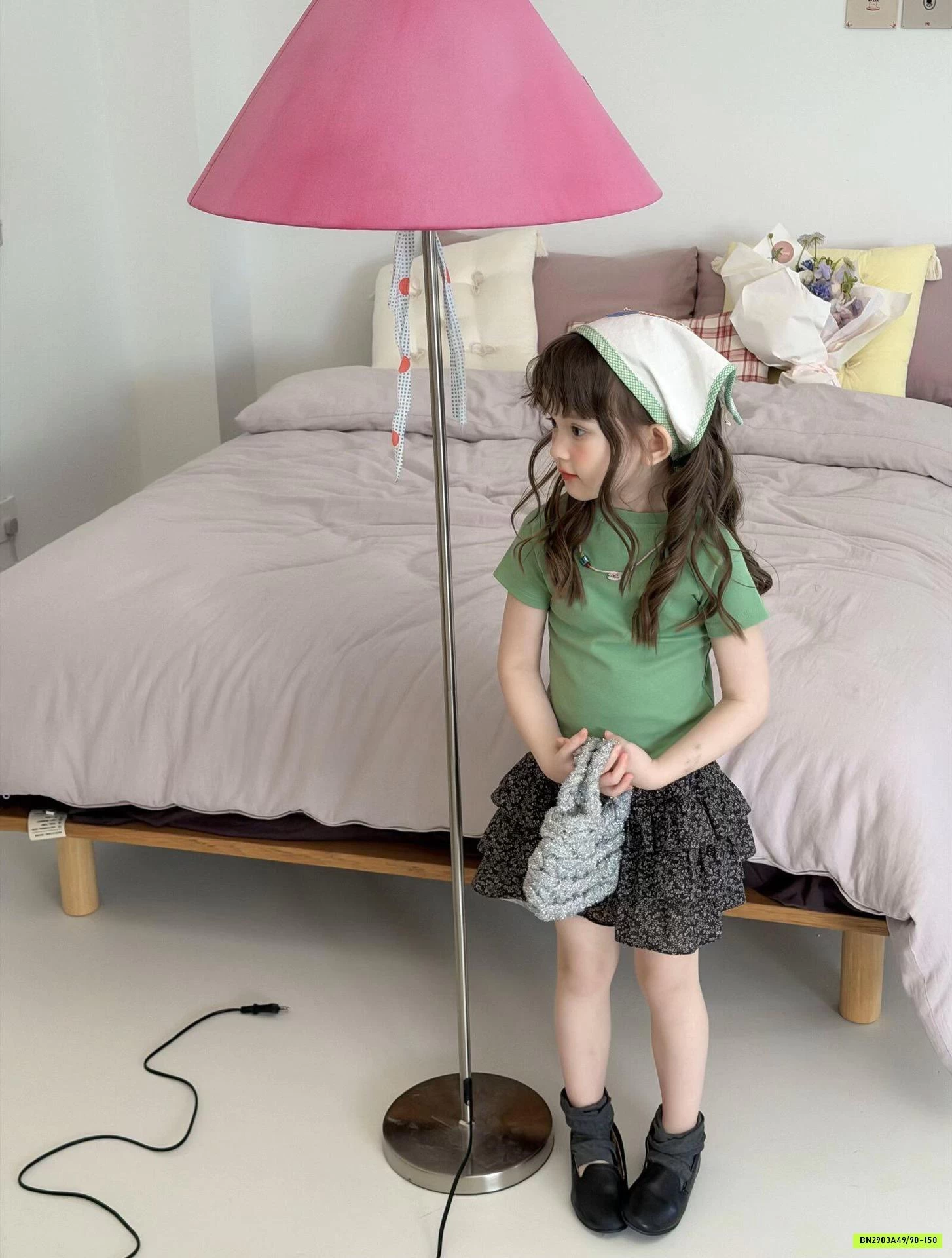 ÁO THUN MIX CV HOA VÀ QUẦN CARO