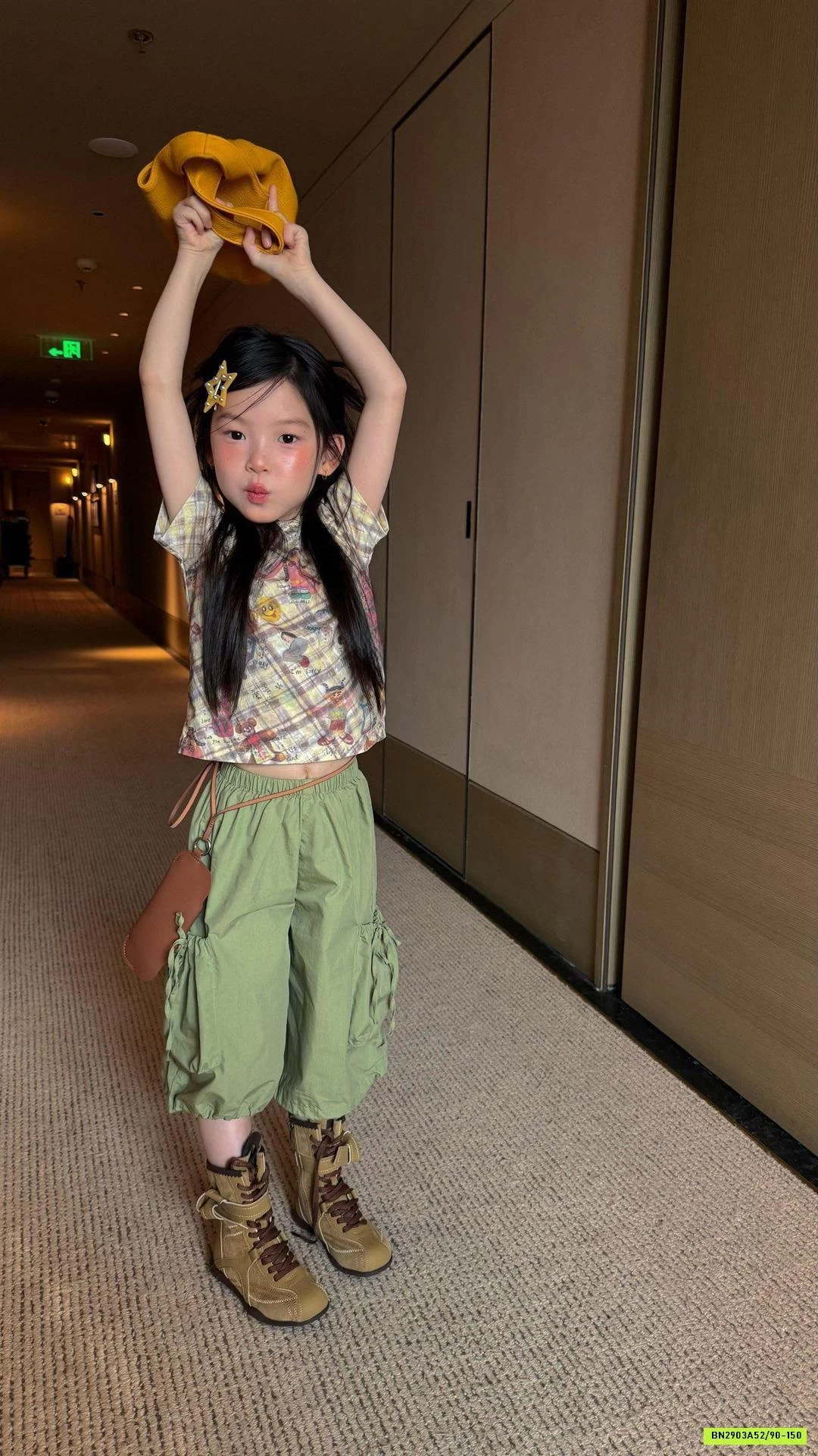 SÉT CROPTOP XANH VÀNG HOTREND