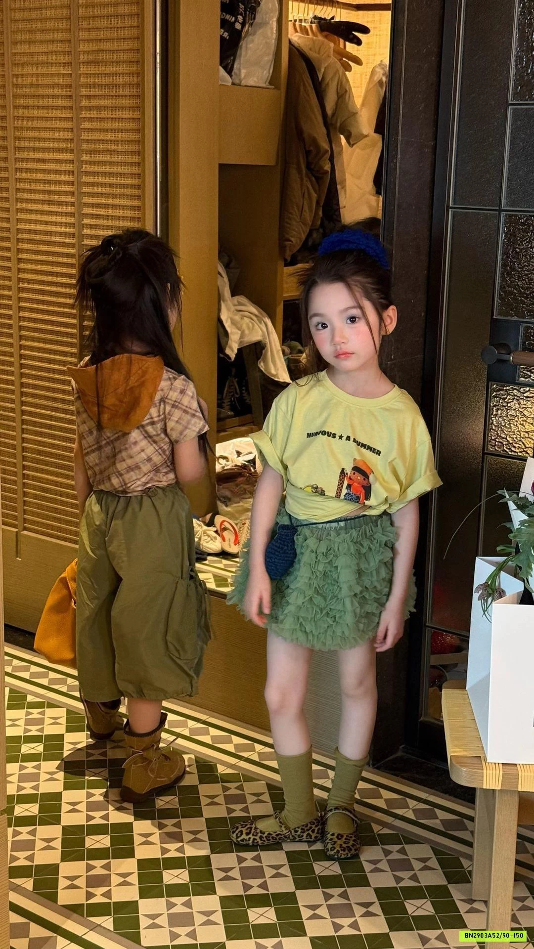 SÉT CROPTOP XANH VÀNG HOTREND