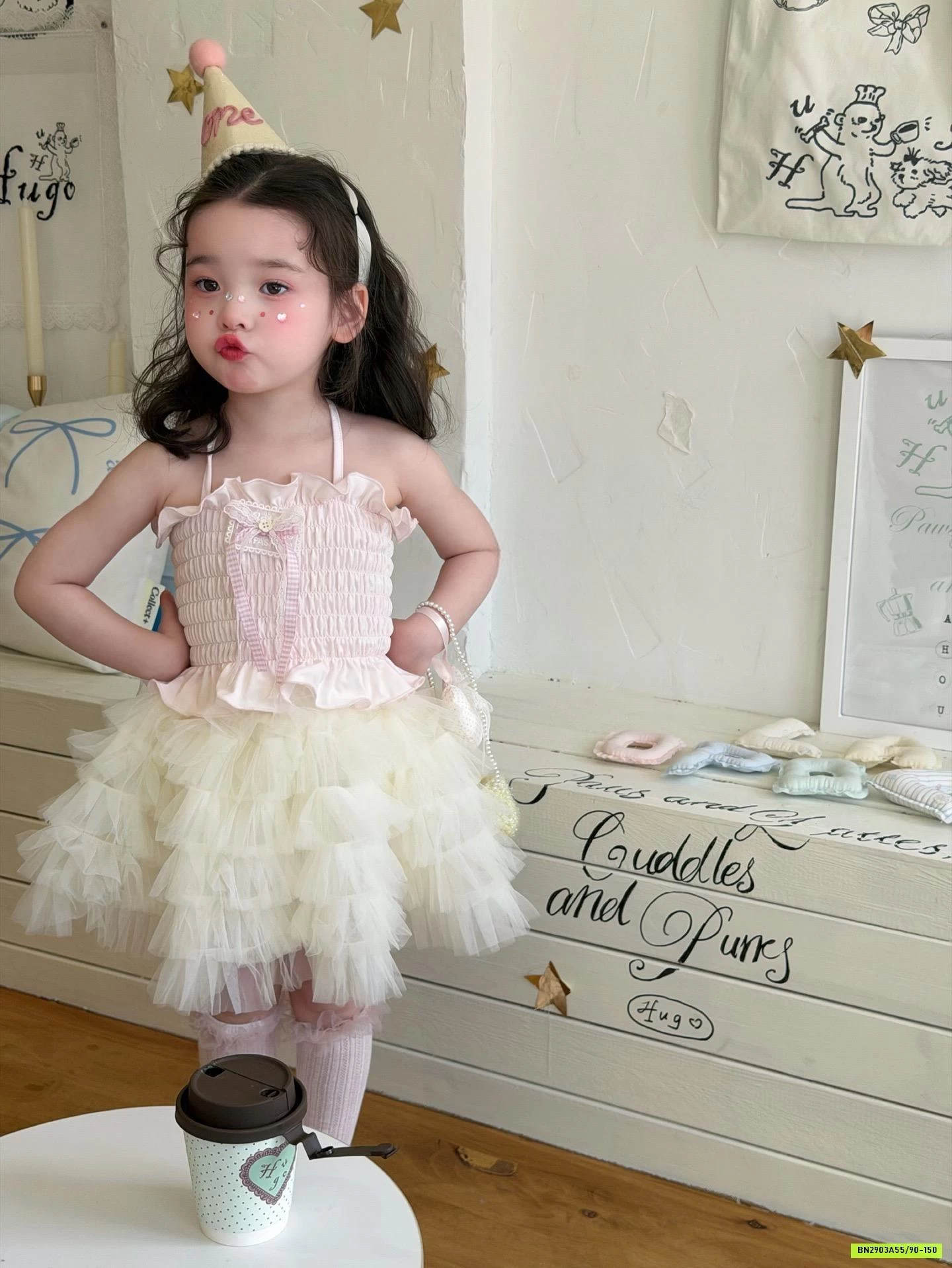 ÁO QUÂY NHÚN MIX CV TUTU