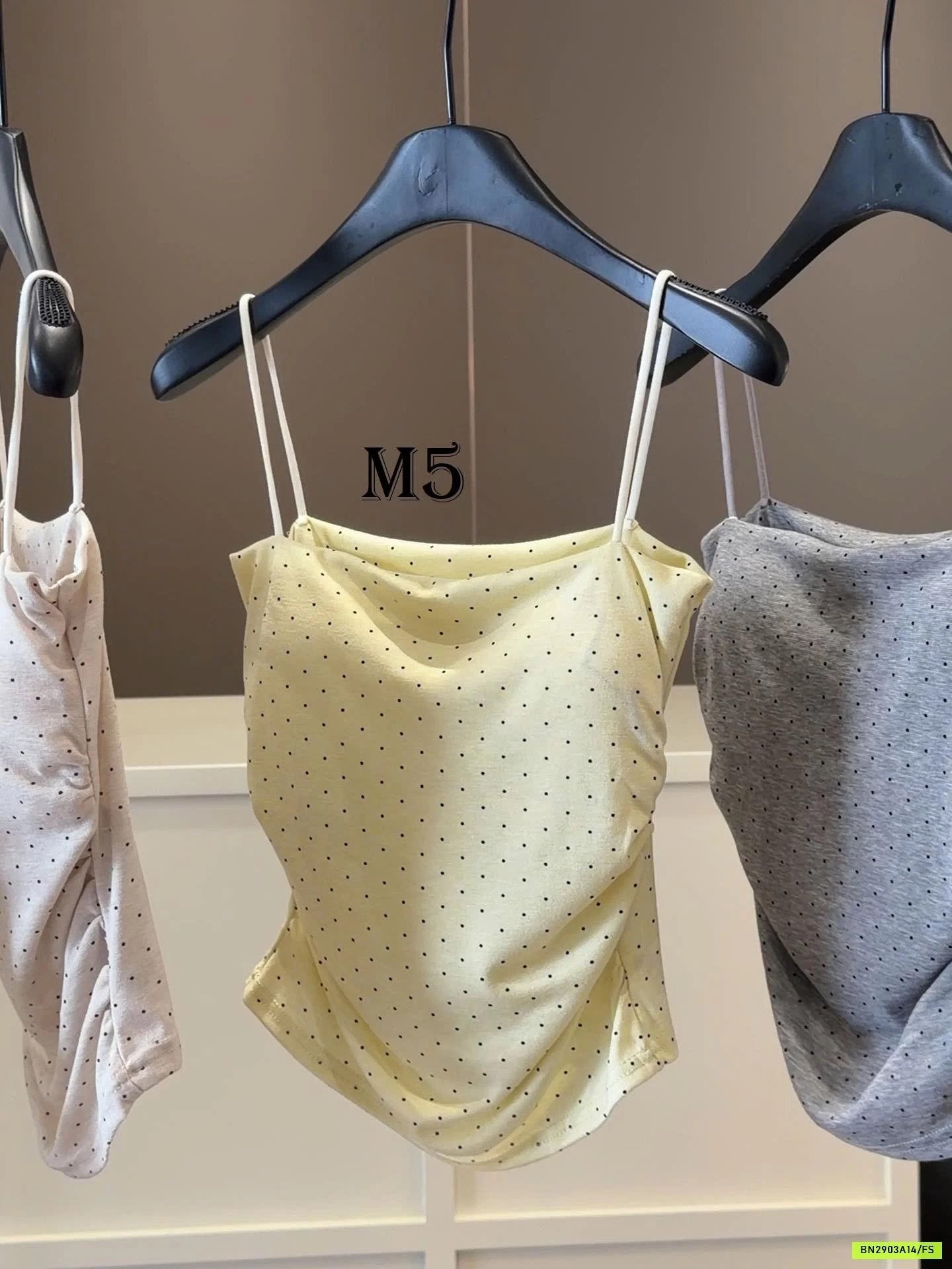 ÁO HAI DÂY CHẤM BI ANNA