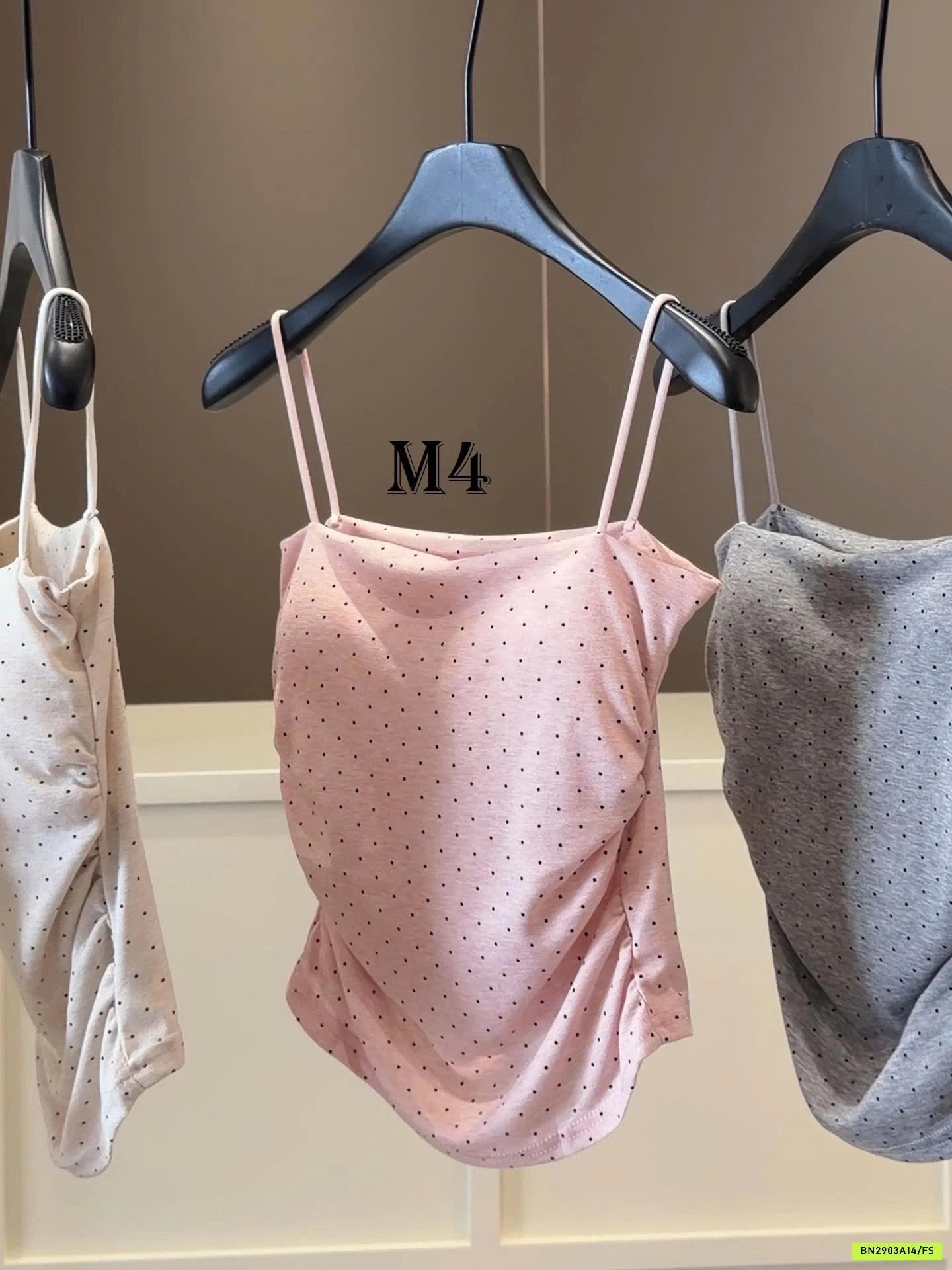 ÁO HAI DÂY CHẤM BI ANNA