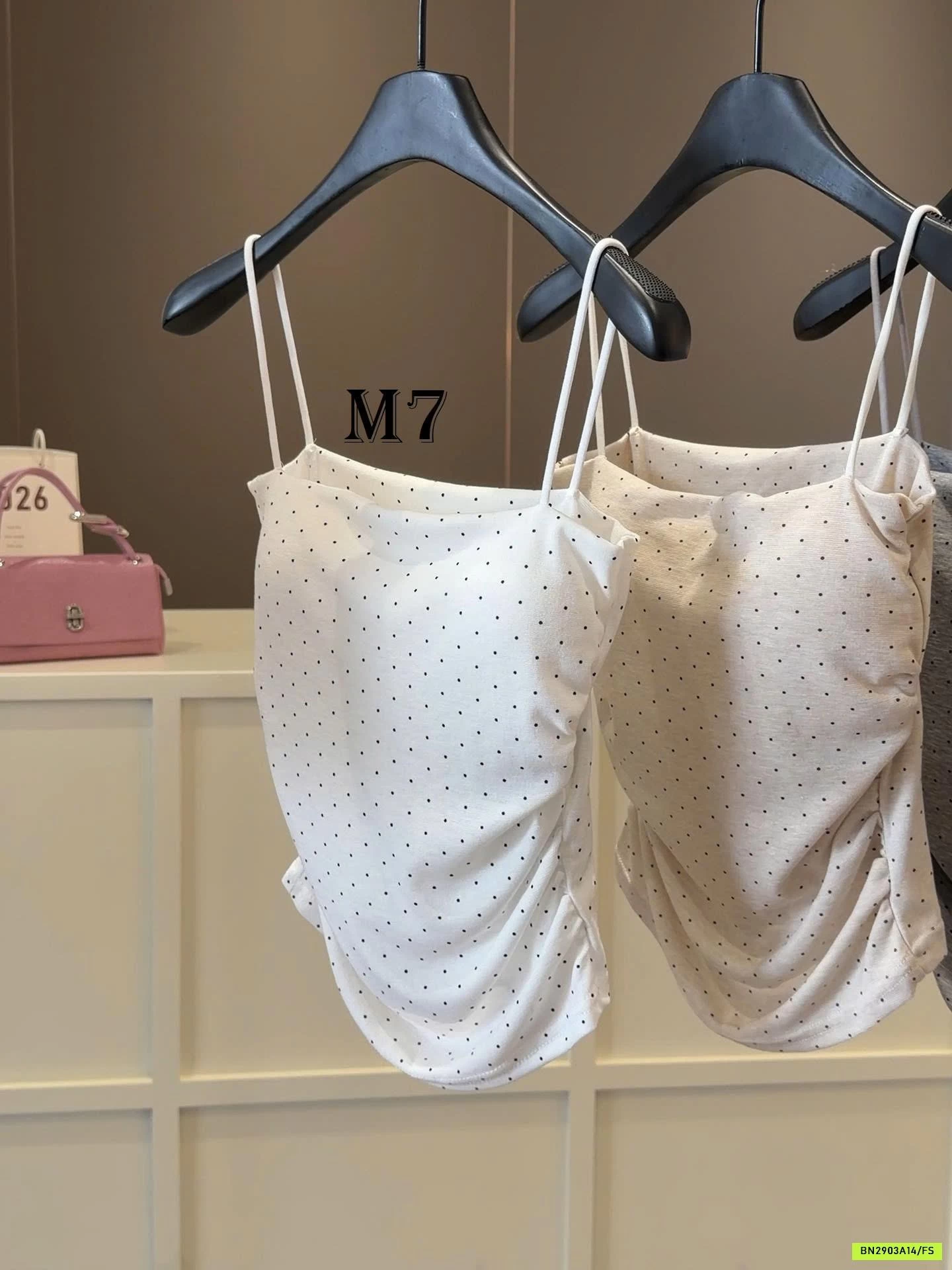 ÁO HAI DÂY CHẤM BI ANNA