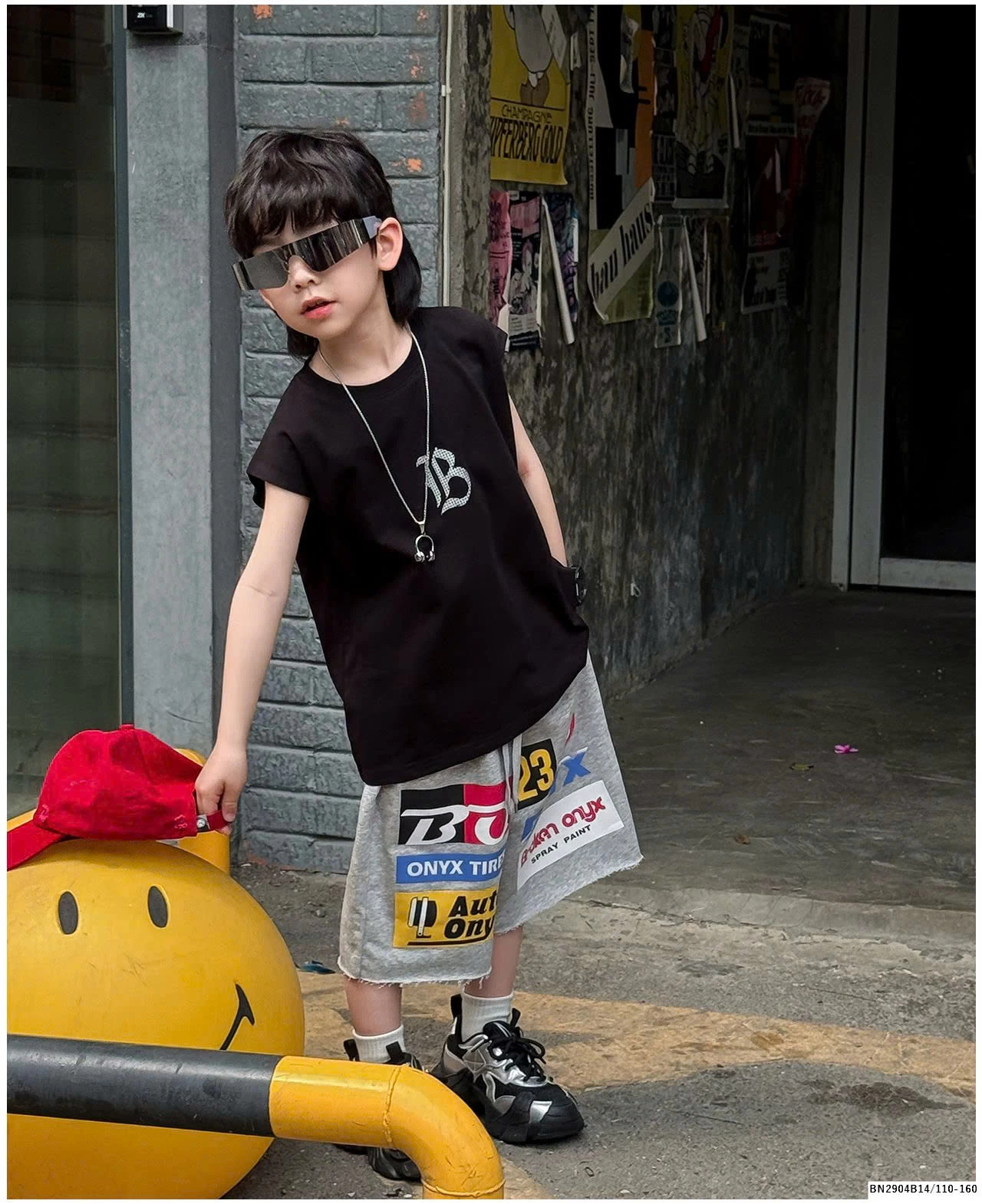 ÁO TANKTOP IN HÌNH CHỮ B