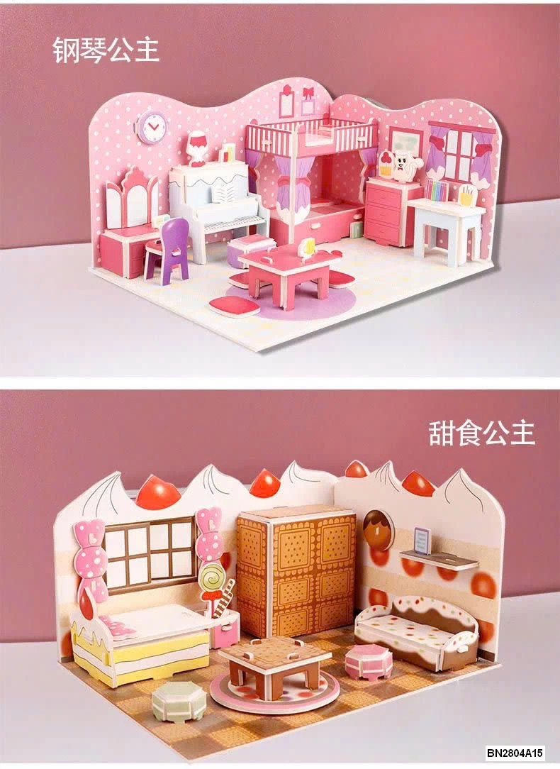 MÔ HÌNH LẮP GHÉP ĐỒ CHƠI CHƠI BÉ