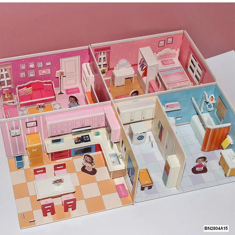 MÔ HÌNH LẮP GHÉP ĐỒ CHƠI CHƠI BÉ