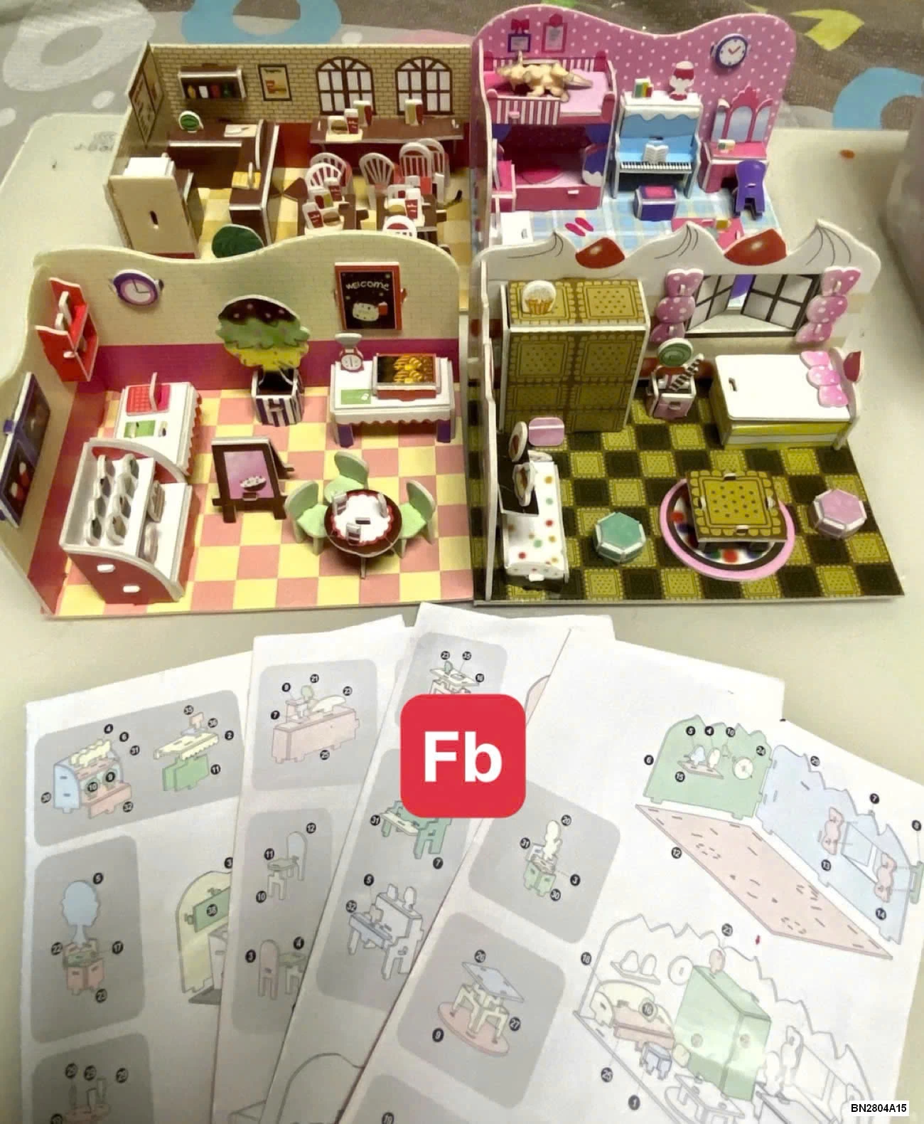 MÔ HÌNH LẮP GHÉP ĐỒ CHƠI CHƠI BÉ