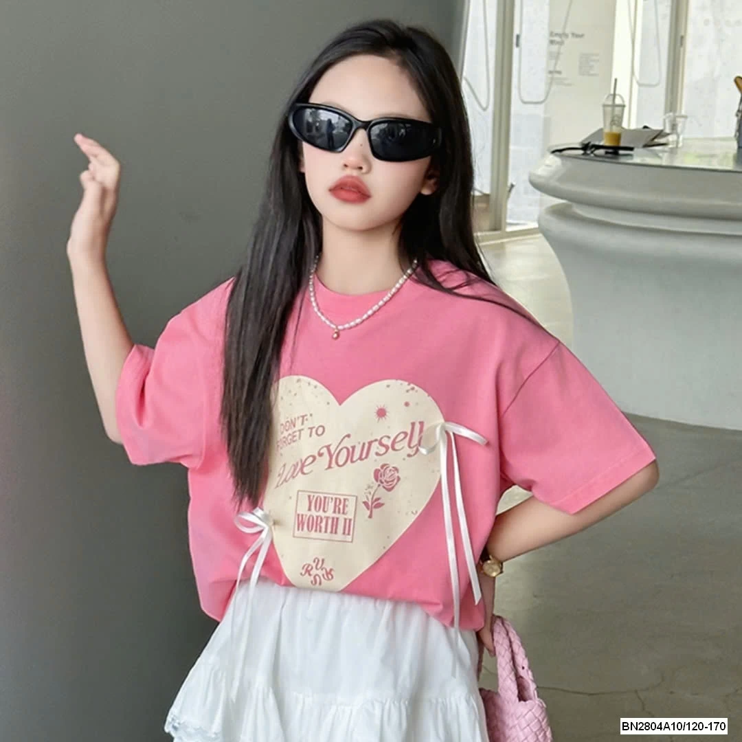 ÁO HỒNG MIX CV TRẮNG SZ ĐẠI