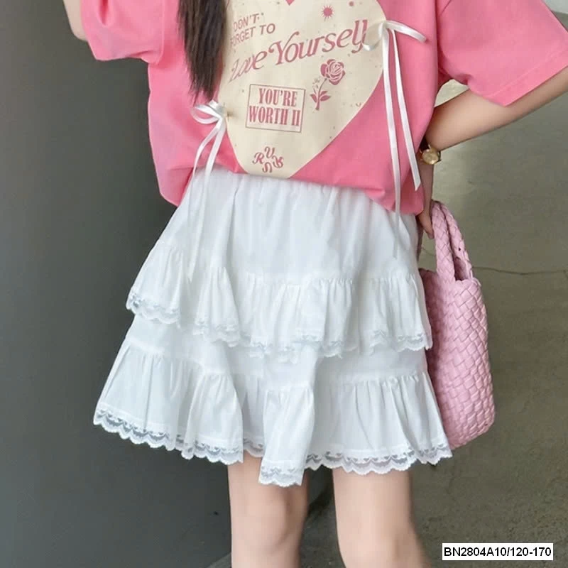 ÁO HỒNG MIX CV TRẮNG SZ ĐẠI