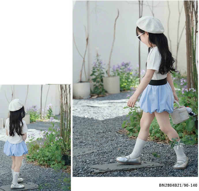 SET ÁO THUN MIX QUẦN BÍ XANH MẸ BÉ