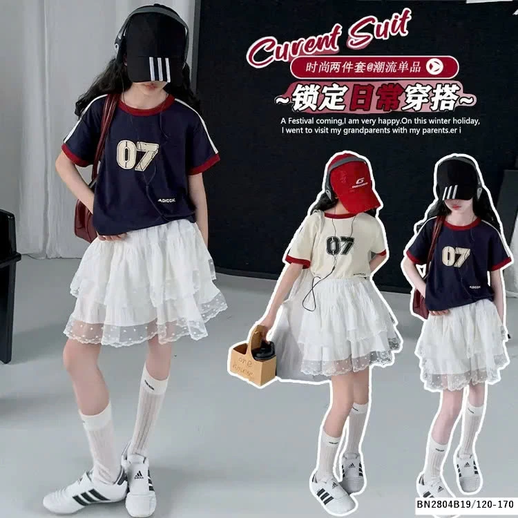 SET ÁO THỂ THAO SỐ 07 MIX CHÂN VÁY REN TẦNG