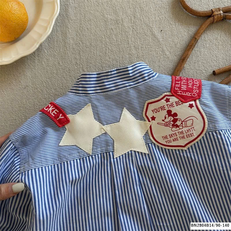 ÁO SƠ MI SỌC MMY MICKEY