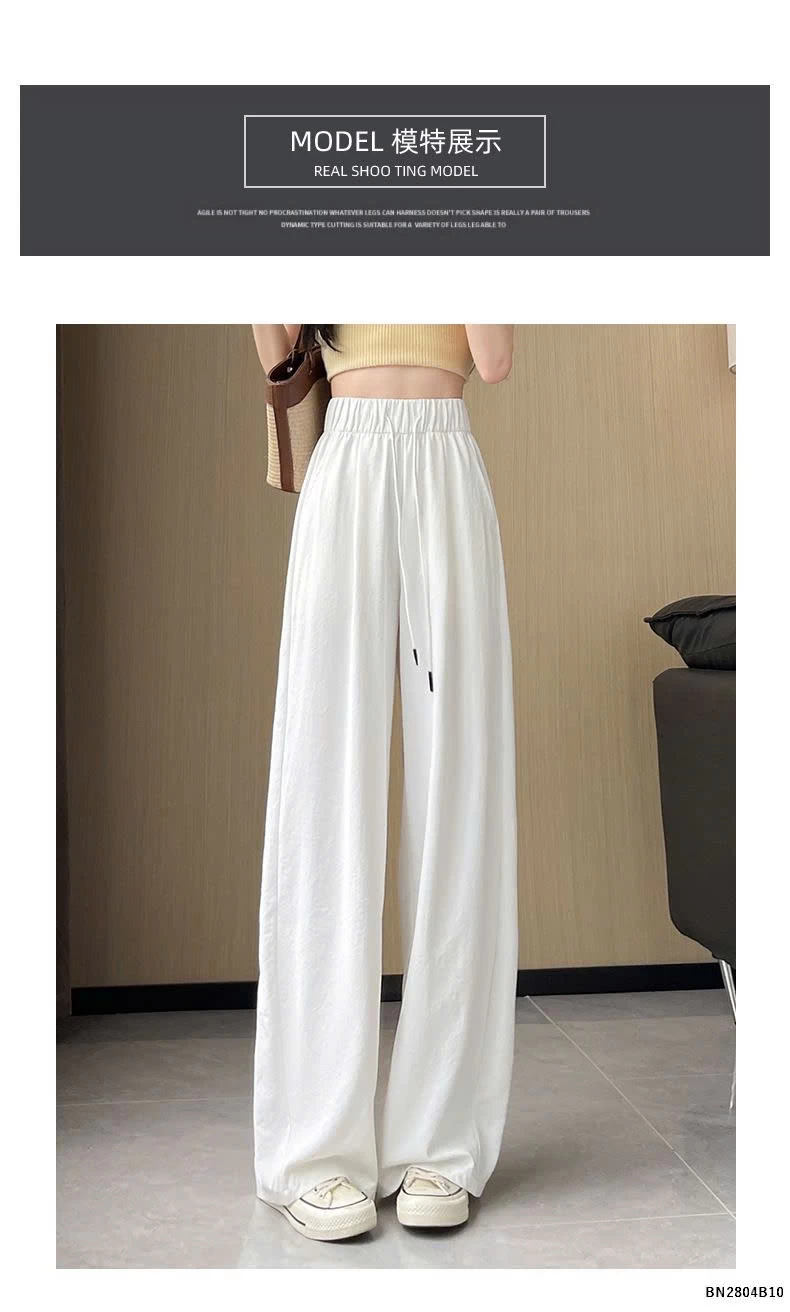 QUẦN ỐNG RỘNG NỮ CẠP CHUN