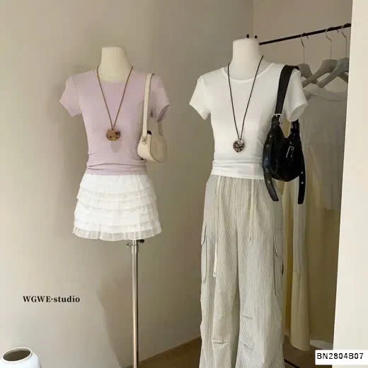 ÁO PHÔNG HỞ LƯNG RÚT EO WG.WE