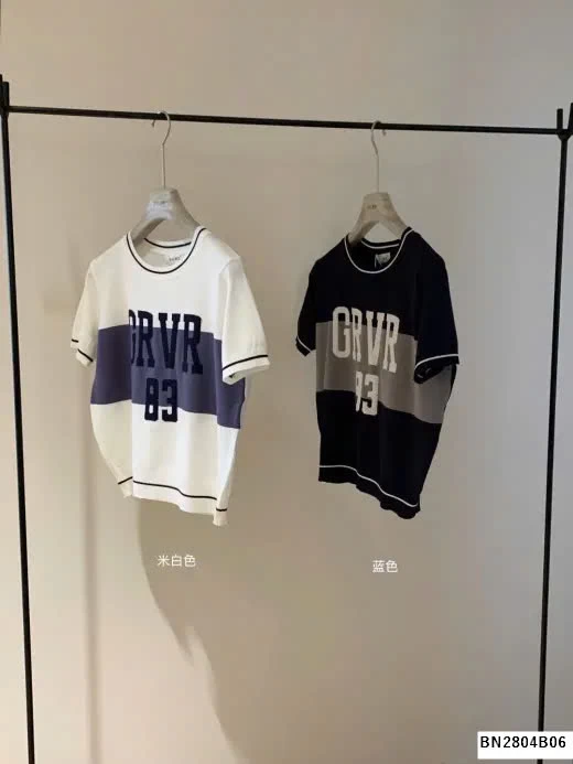 Áo len dệt kim tay ngắn WGWE