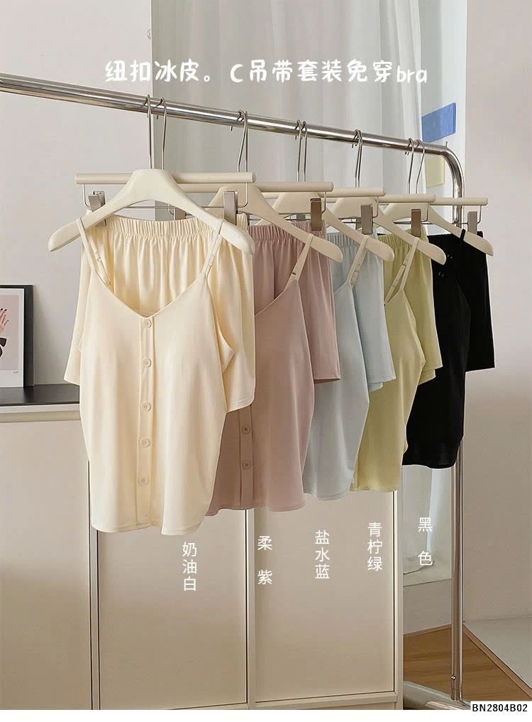 BỘ NGỦ 2 DÂY KÈM ĐỆM NGỰC