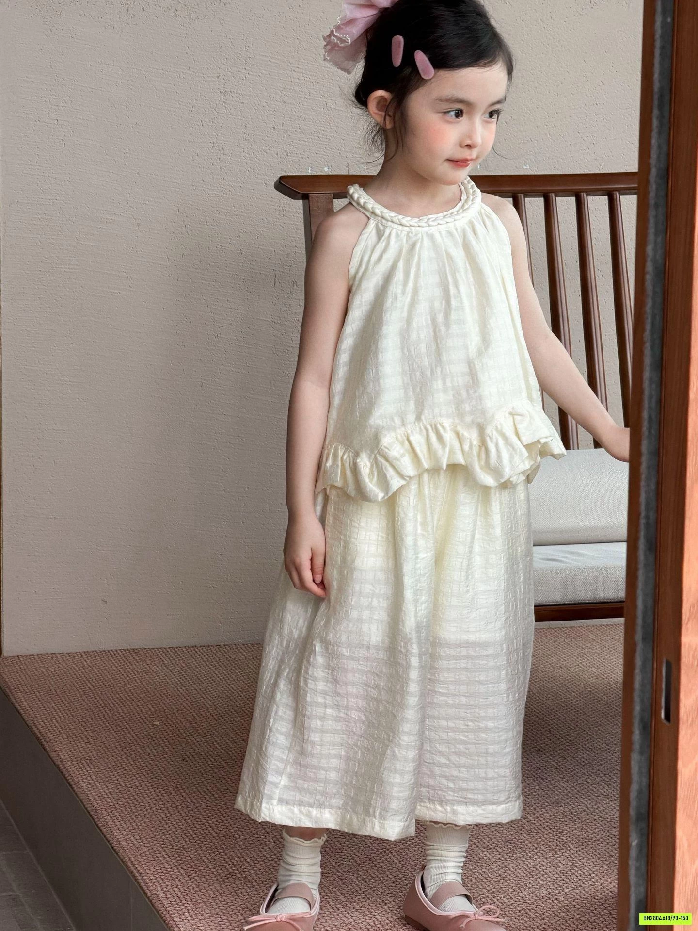 SÉT BABYDOLL CỔ YẾM TIỂU THƯ