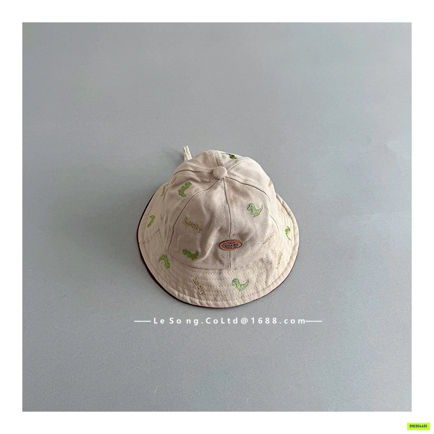 MŨ BÈO THÊU KHỦNG LONG