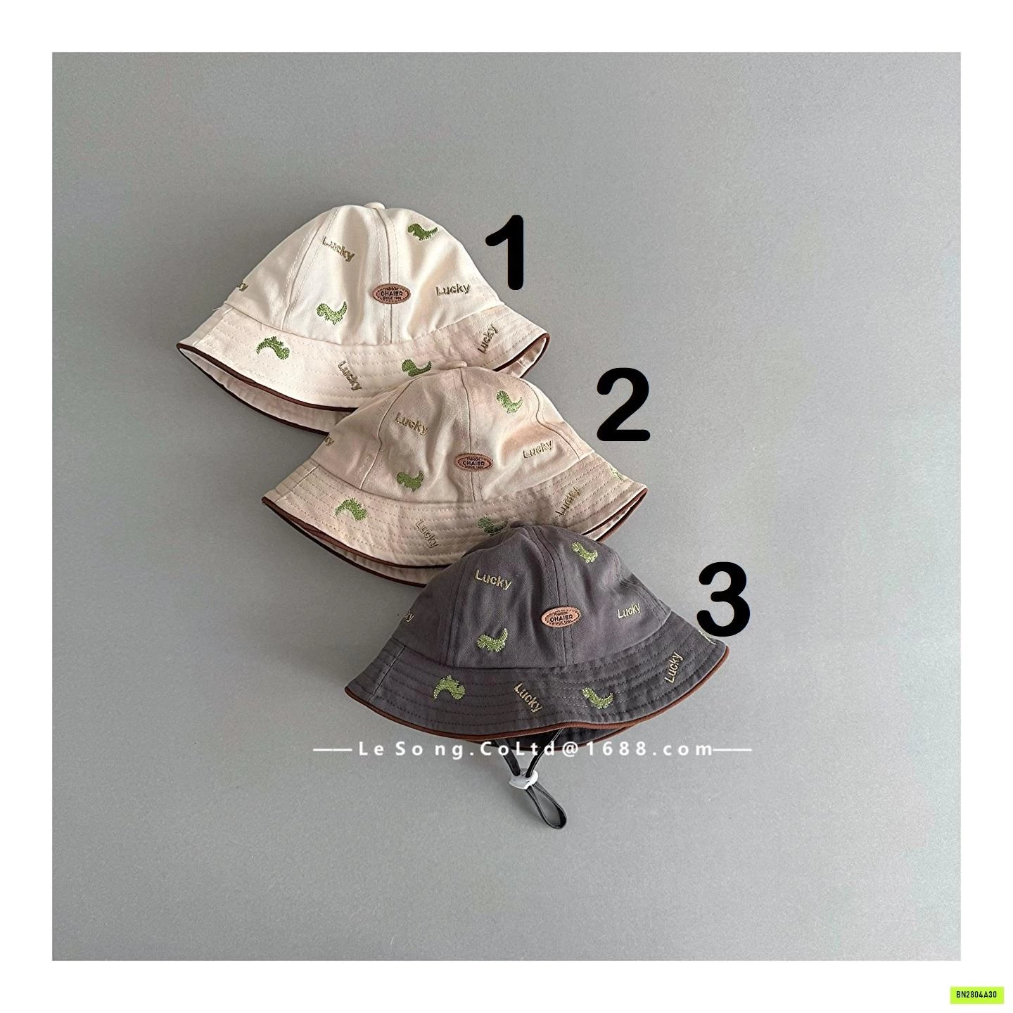 MŨ BÈO THÊU KHỦNG LONG