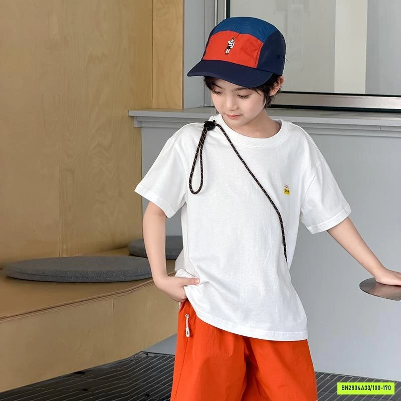 ÁO THUN CỔ TRÒN BASIC 26B040 AMBB