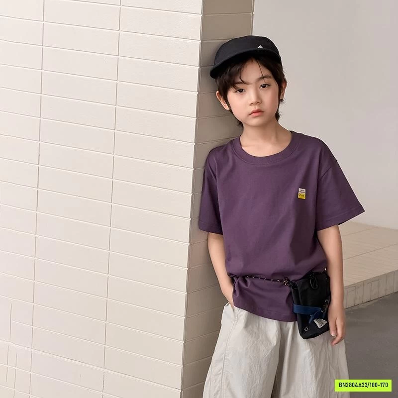 ÁO THUN CỔ TRÒN BASIC 26B040 AMBB