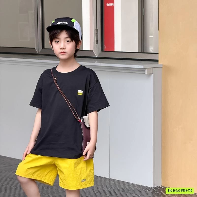 ÁO THUN CỔ TRÒN BASIC 26B040 AMBB