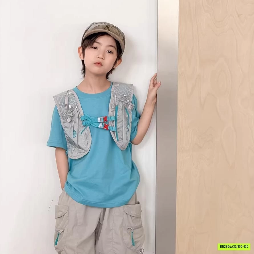 ÁO THUN CỔ TRÒN BASIC 26B040 AMBB