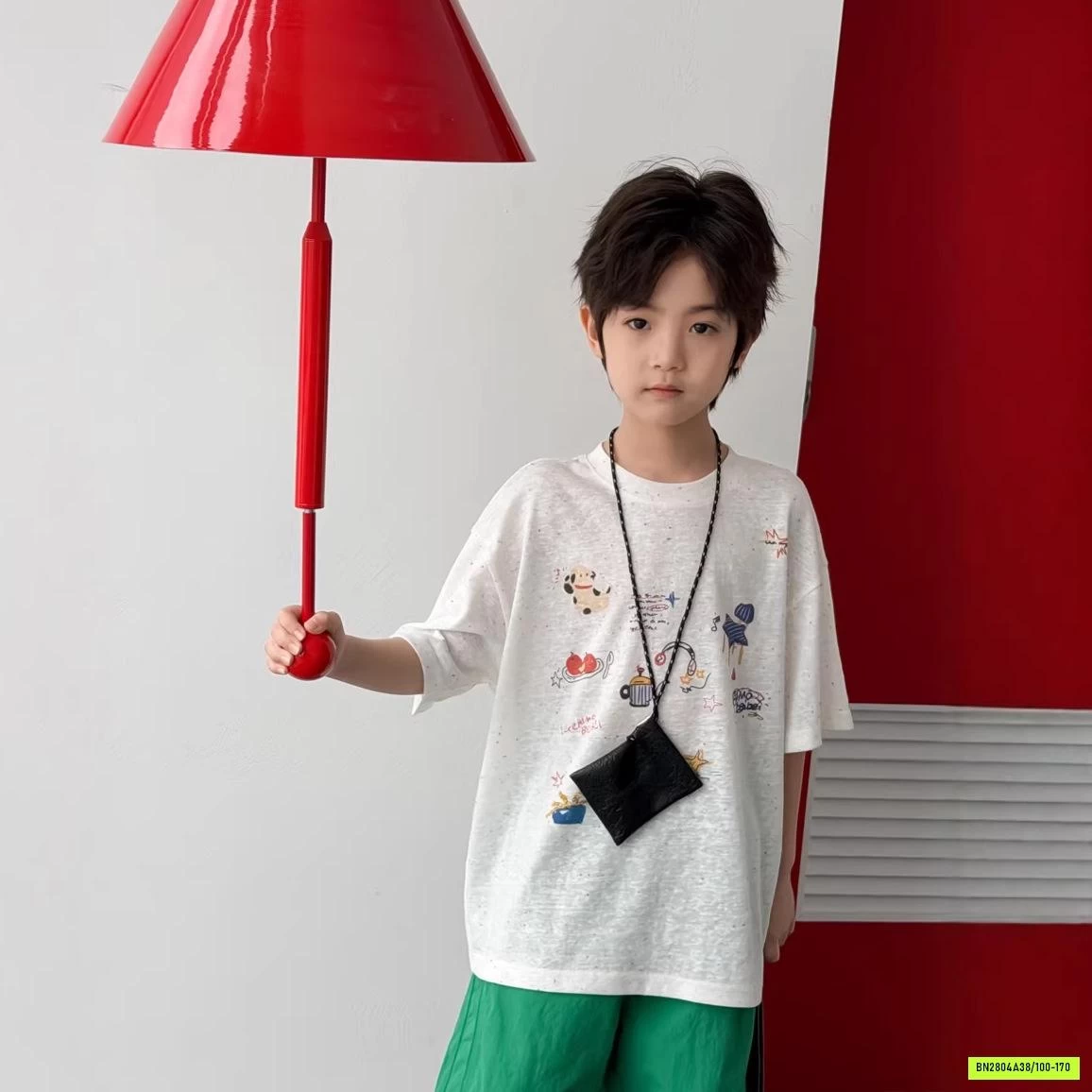 ÁO THUN GIẤY IN HÌNH KUTE 26B178 AMBB