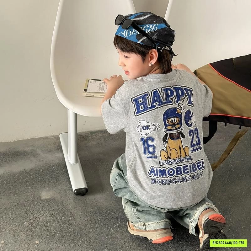 ÁO THUN HAPPY 26B163 AMBB